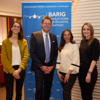 BARIG Team (LTR): Katharina Seufert, Michael Hoppe, Fatima Rchouk, Melanie Wedler.