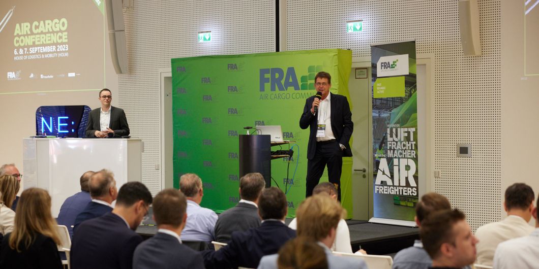 ACCF || Michael Hoppe, Executive Board Member of the ACCF and BARIG Chairman, opened the Air Cargo Conference 2023 together with Felix Toepsch, Executive Director of ACCF.